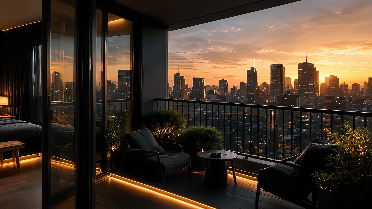 Sunset Penthouse Balcony Remodel